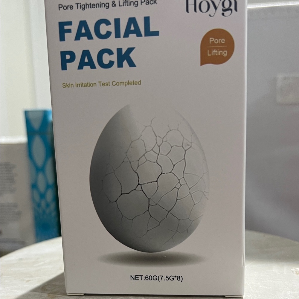 Pore Lifting Facial Pack - White